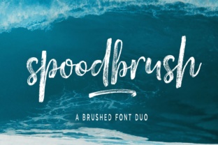 Spoodbrush – Font Duo: A Creative Powerhouse for Modern Design